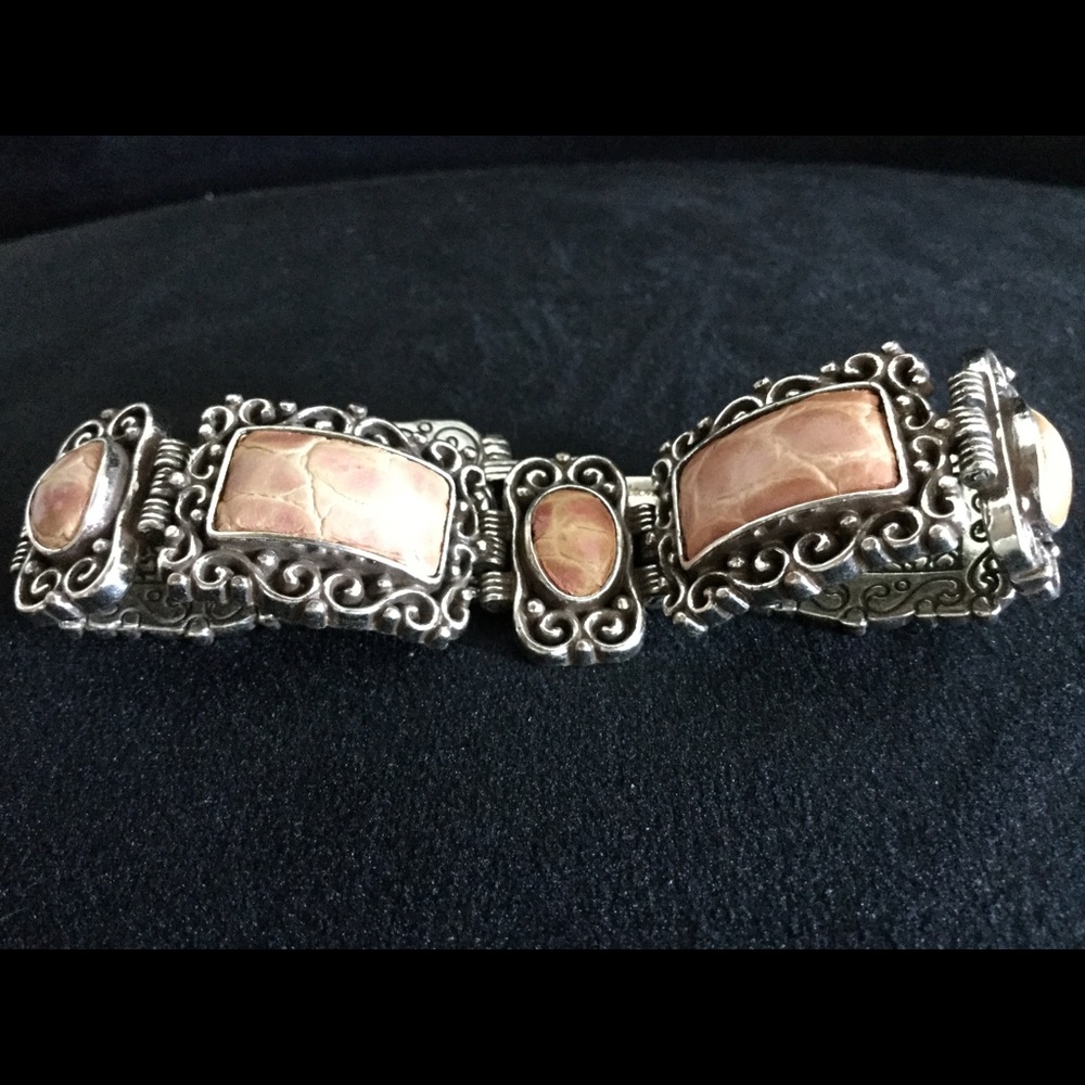 BRIGHTON Park Avenue Bracelet, Charms, Linen Pouch